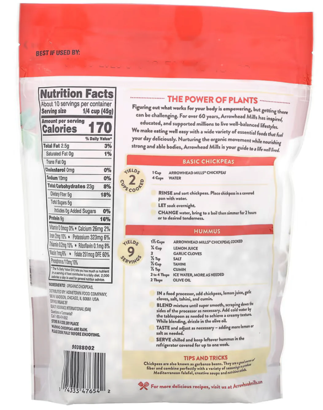 Organic Garbanzos Chickpeas - Image 2