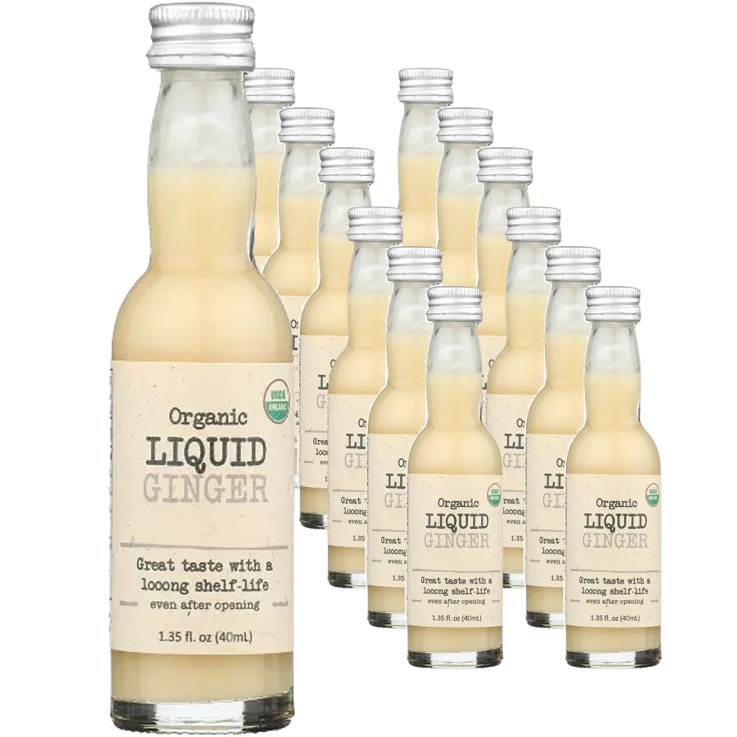 Organic Ginger Liquid Herbs (12 Pack)
