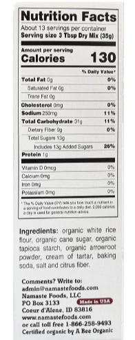Organic Gluten Free Quick Bread & Muffin Mix - Image 5