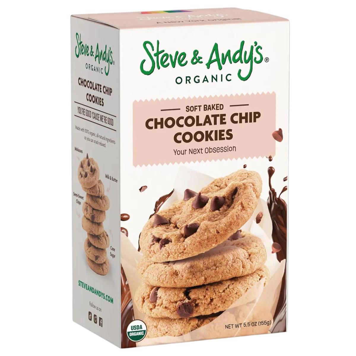 Organic Gluten Free Soft Baked Chocolate Chip Cookies