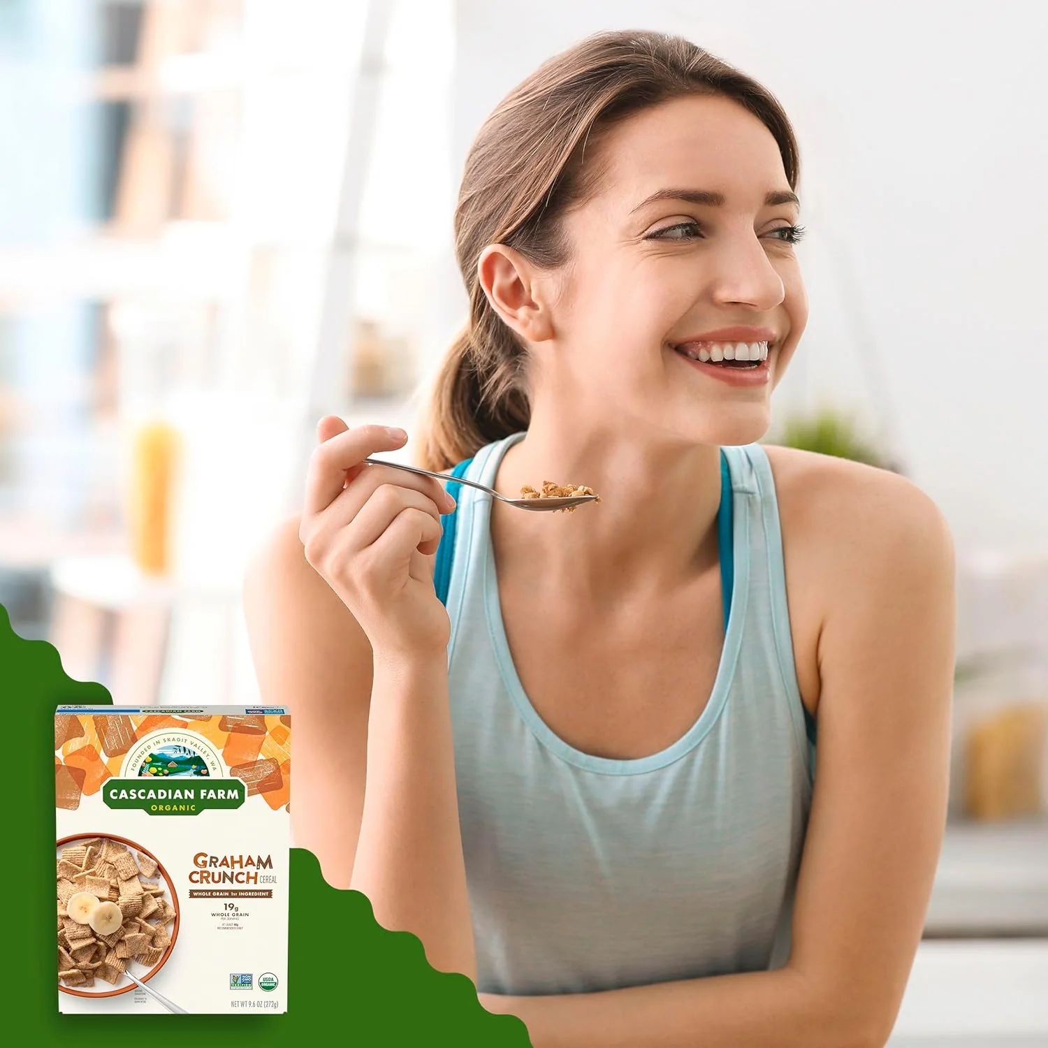 Organic Graham Crunch Cereal - Image 2