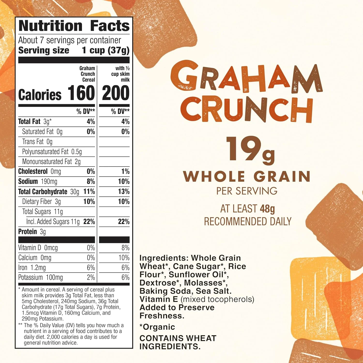 Organic Graham Crunch Cereal - Image 4