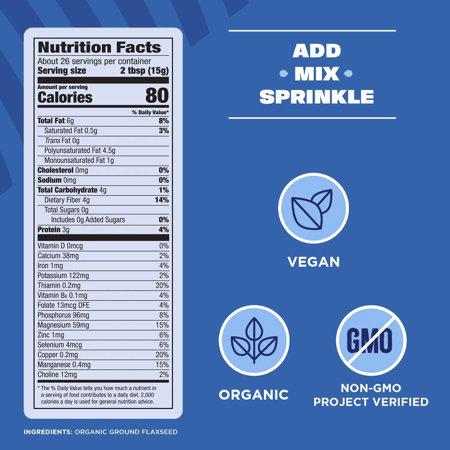 Organic Ground Flaxseed - Image 4