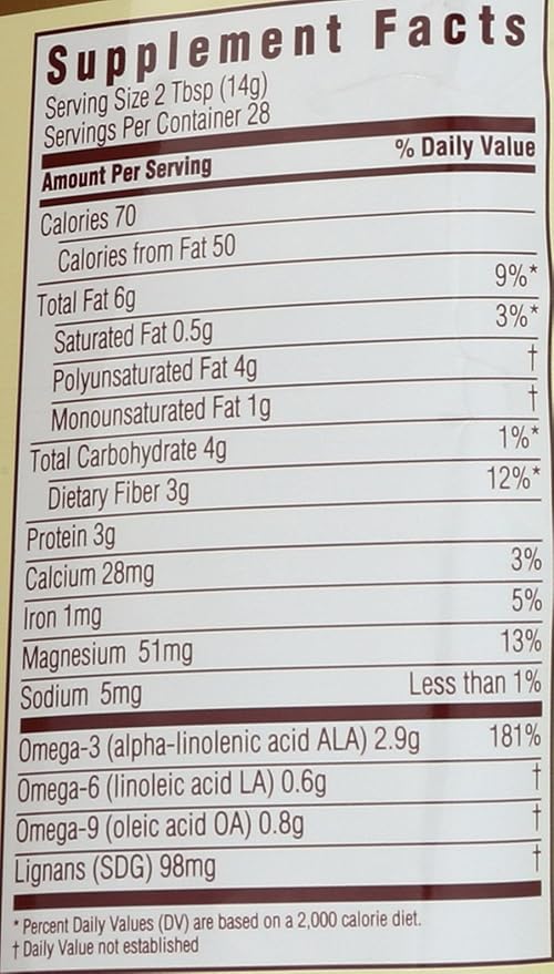 Organic Ground Premium Flaxseed - Image 3