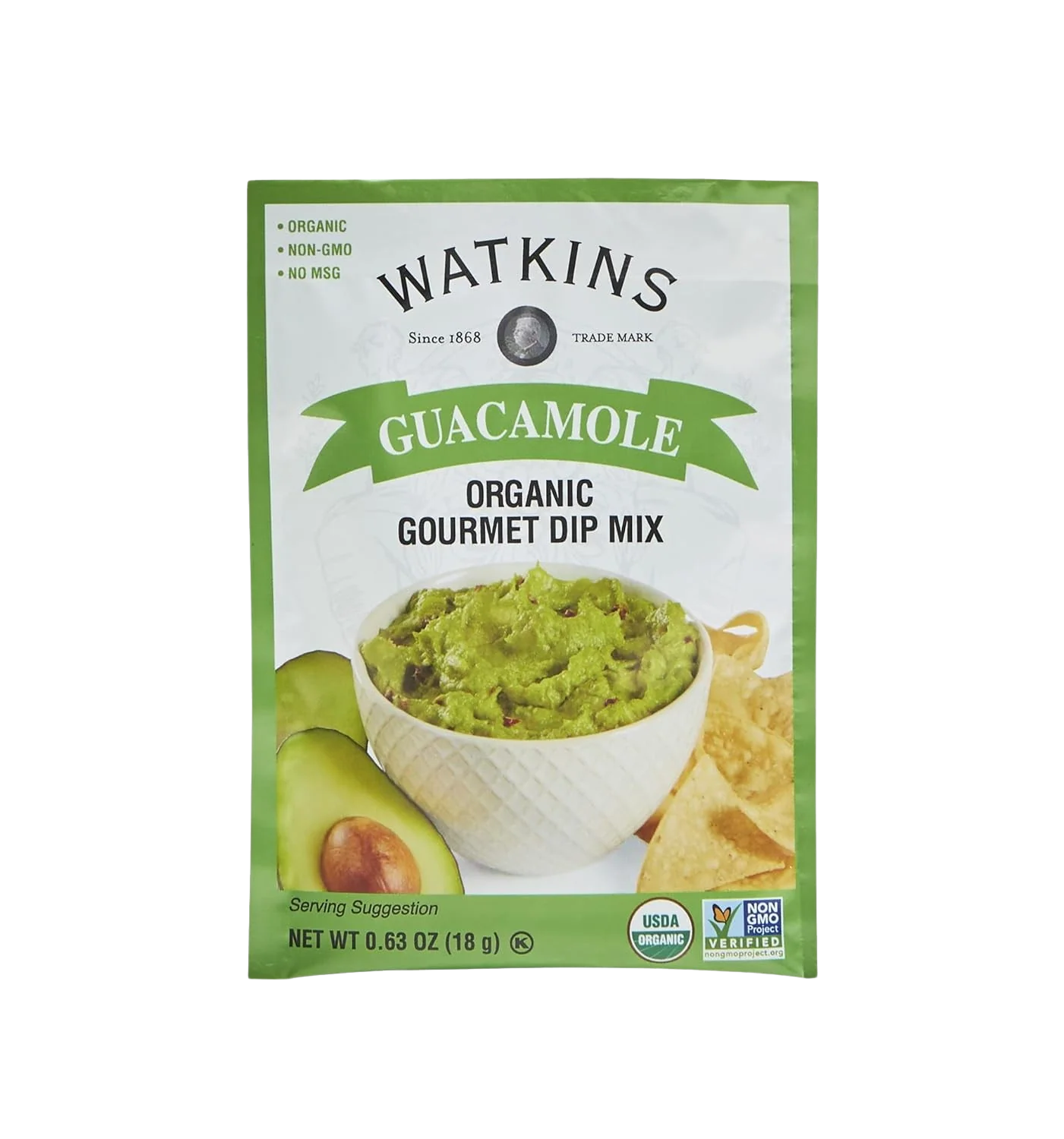 Organic Guacamole Gourmet Dip Mix (12 Pack) - Image 2