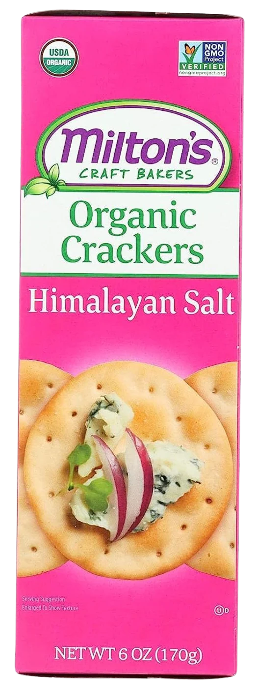 Organic Himalayan Salt Crackers