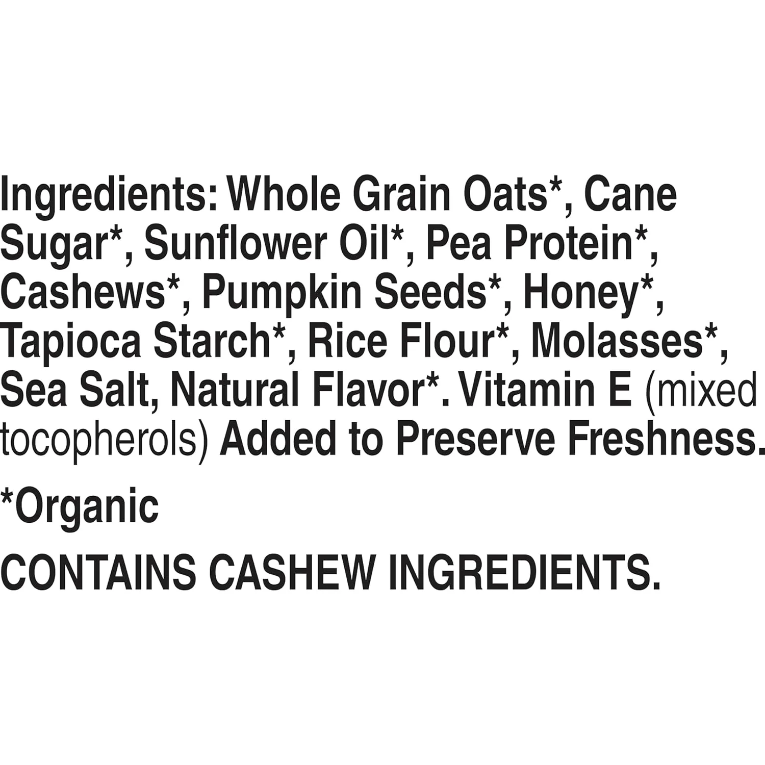 Organic Honey Cashew Protein Granola - Image 2