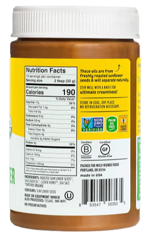 Organic Honey Sunflower Butter - Image 2
