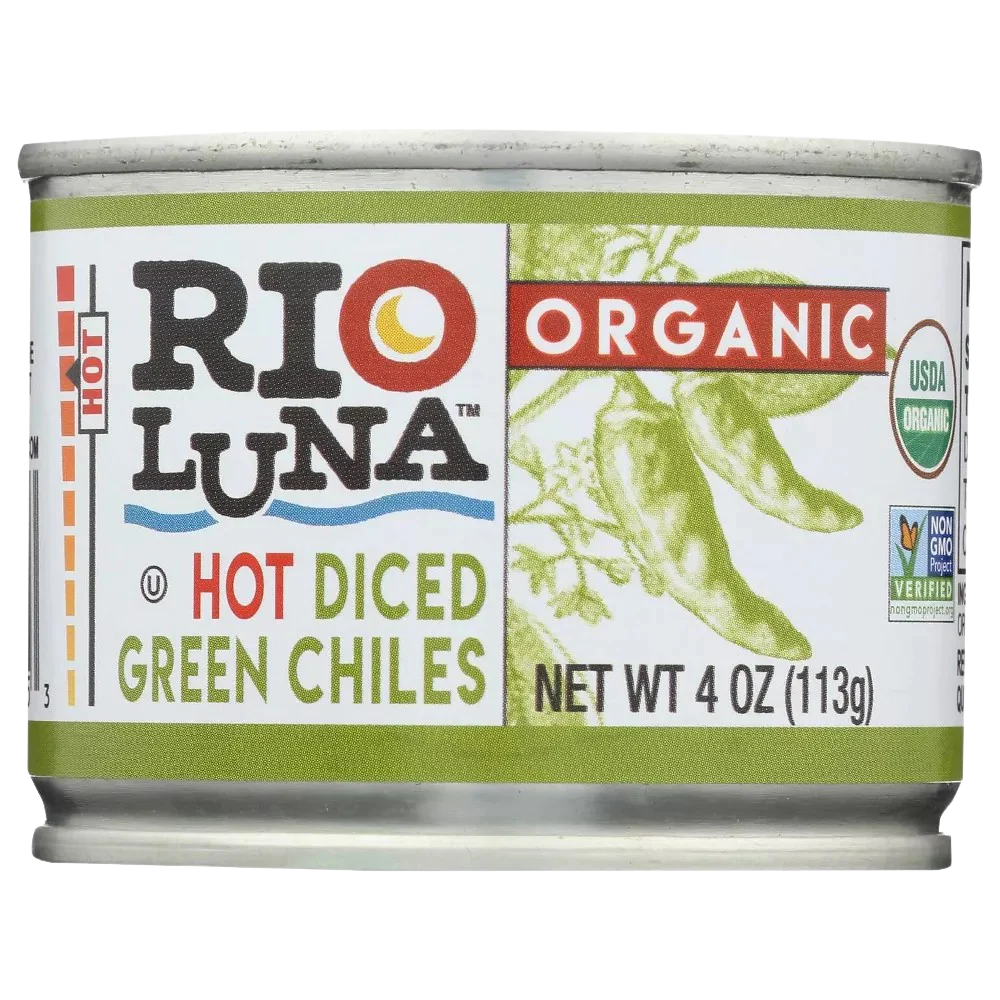 Organic Hot Diced Green Chiles (12 CT) - Image 2