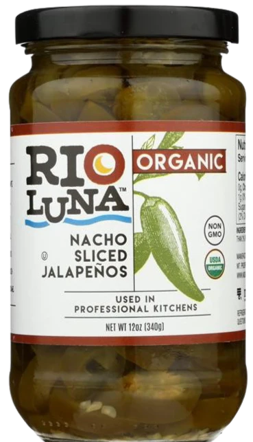 Organic Hot Nacho Sliced Jalapeños