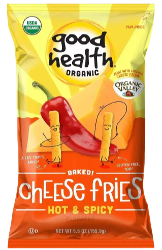 Organic Hot & Spicy Cheese Fries