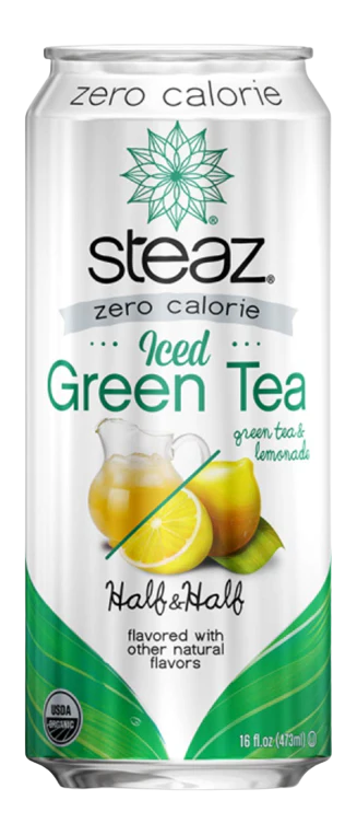 Organic Iced Green Tea with Lemonade