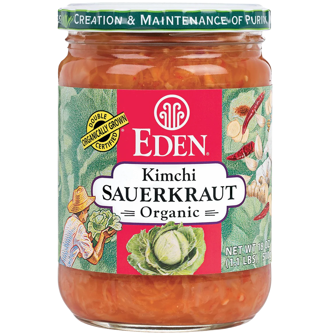 Organic Kimchi Sauerkraut