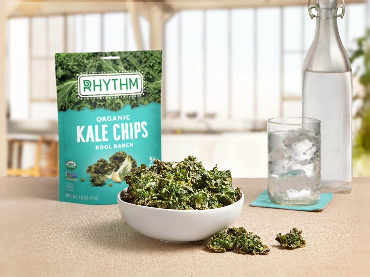 Organic Kool Ranch Kale Chips (12 Pack) - Image 3
