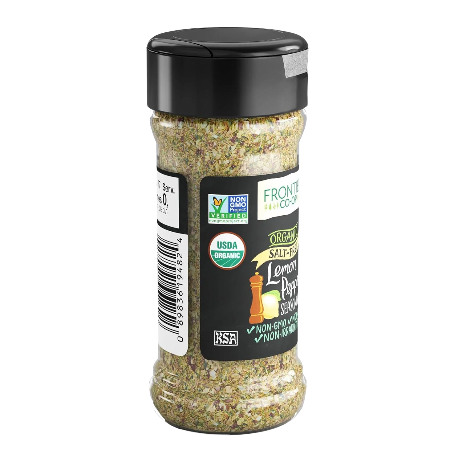 Organic Lemon Pepper Seasoning, Salt-Free - Image 3