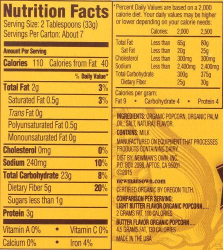 Organic Light Butter Popcorn - Image 2