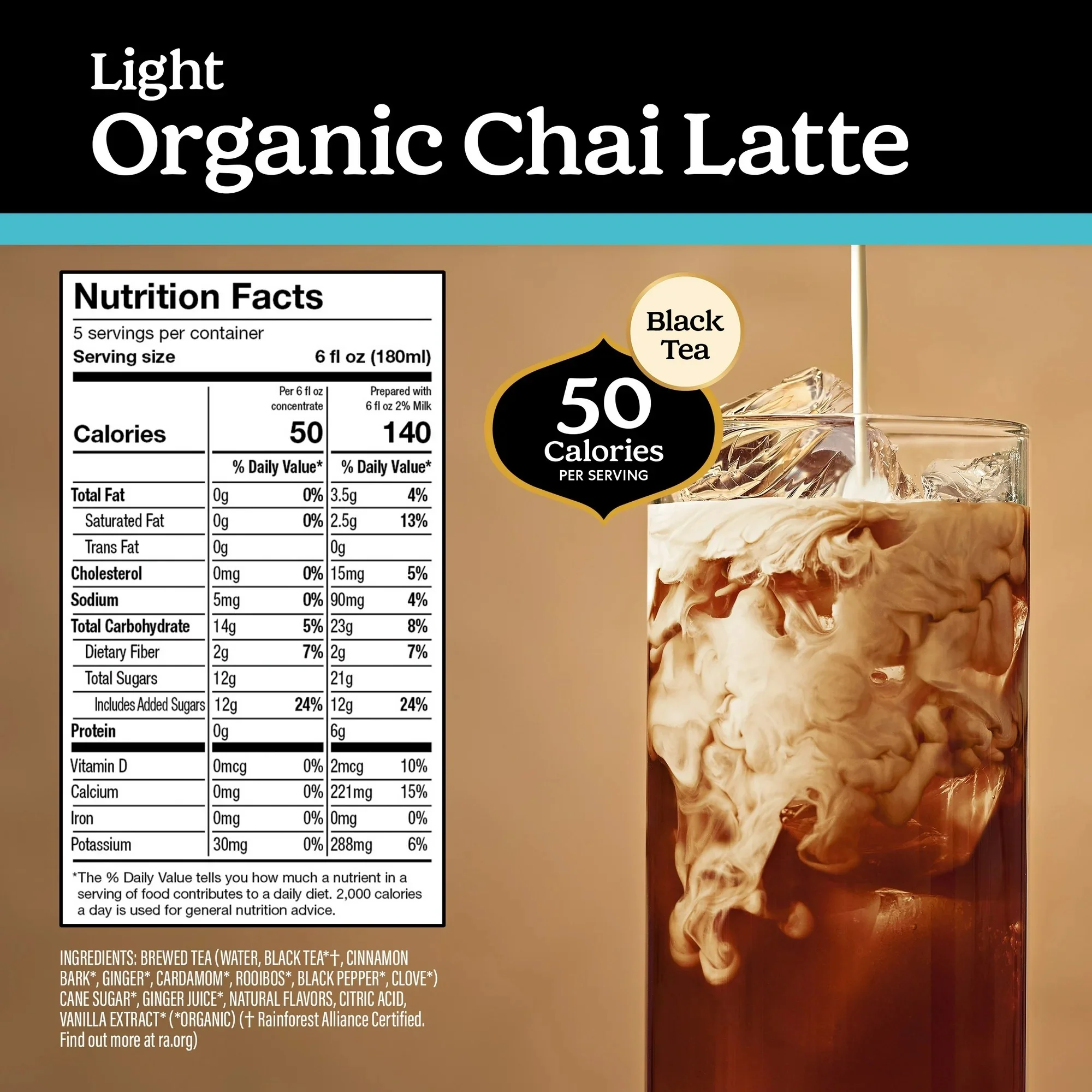Organic Light Chai Latte Concentrate - Image 3