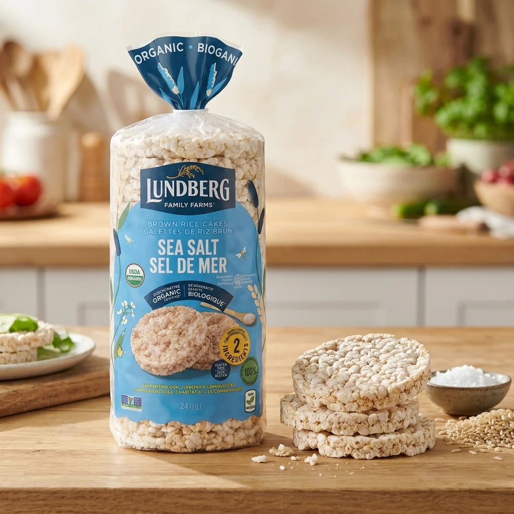 Organic Lightly Salted Brown Rice Cakes - Image 2