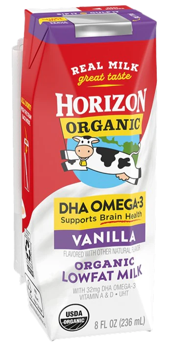 Organic Low Fat Vanilla Milk