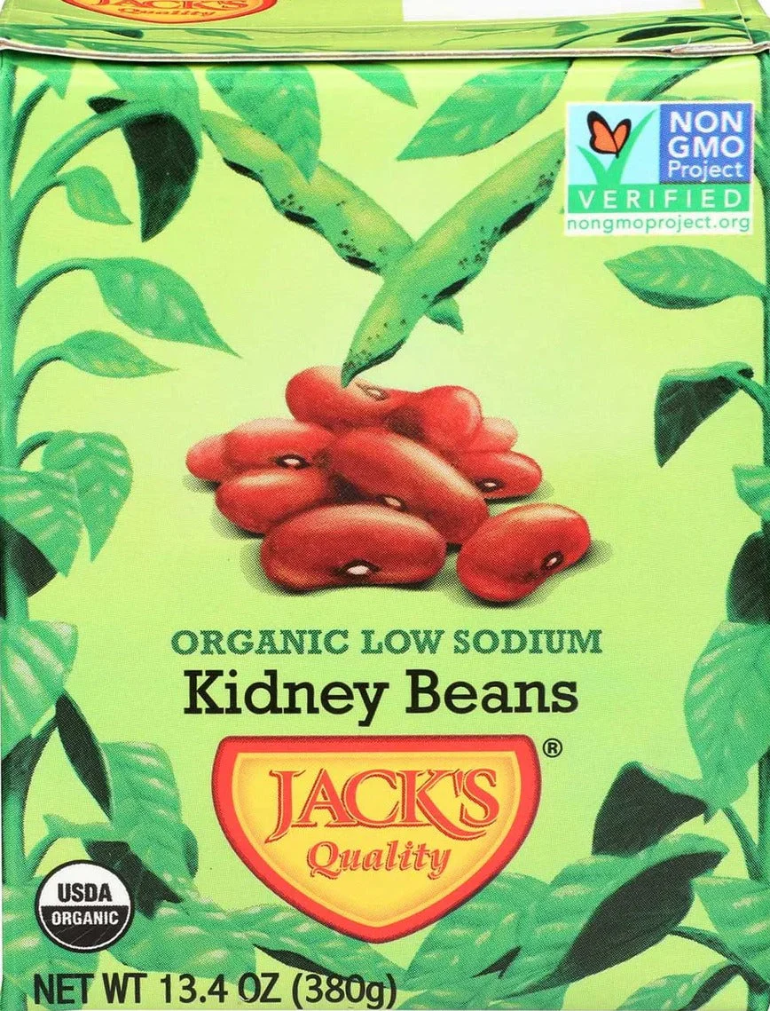 Organic Low Sodium Kidney Beans (8 Pack) - Image 2