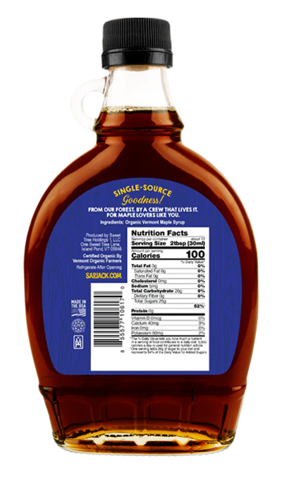 Organic Maple Syrup Grade A Robust - Image 2