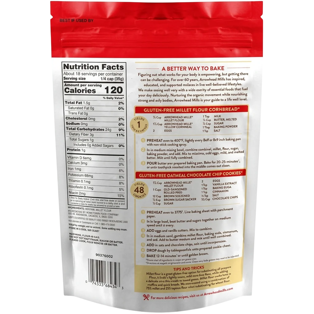 Organic Millet Flour - Image 2