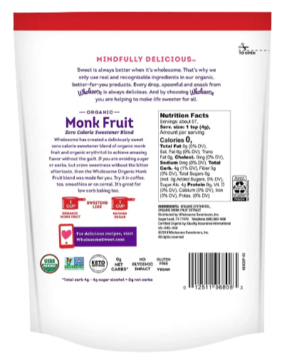 Organic Monk Fruit Sweetener Blend - Image 2