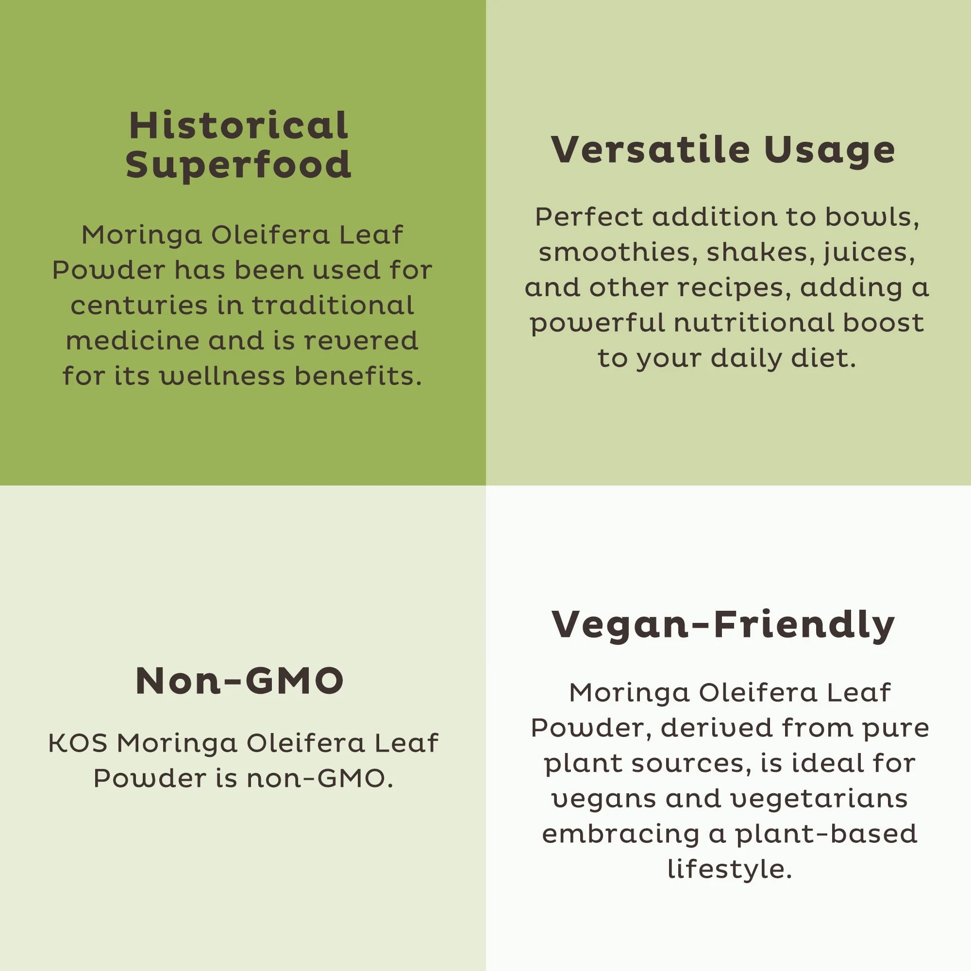 Organic Moringa Leaf Powder Superfood Booster - Image 4