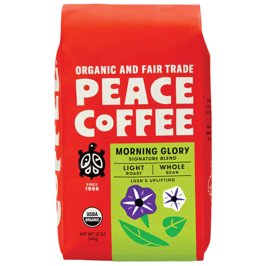 Organic Whole Bean Morning Glory Light Roast Coffee