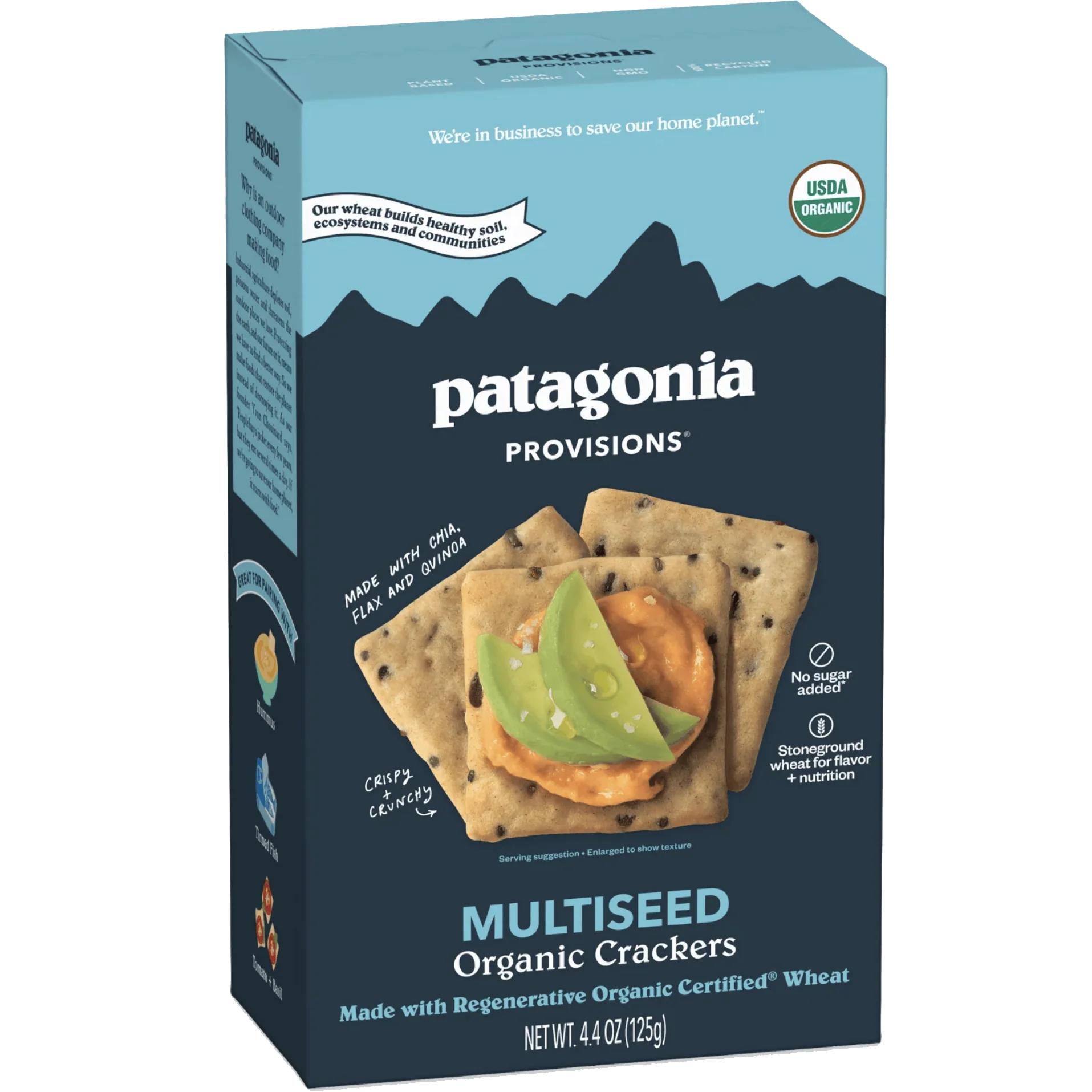 Organic Multiseed Crackers