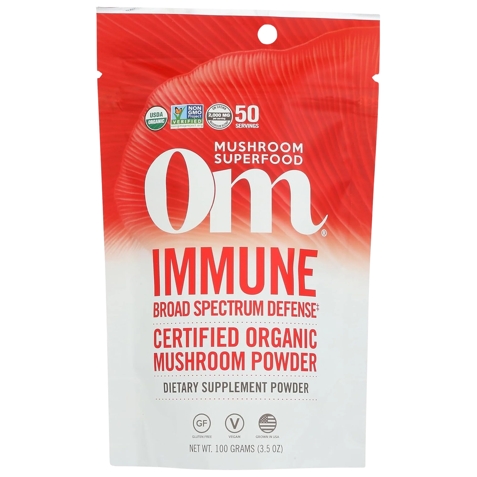 Organic Mushroom Nutrition Supplement Powder - Immune