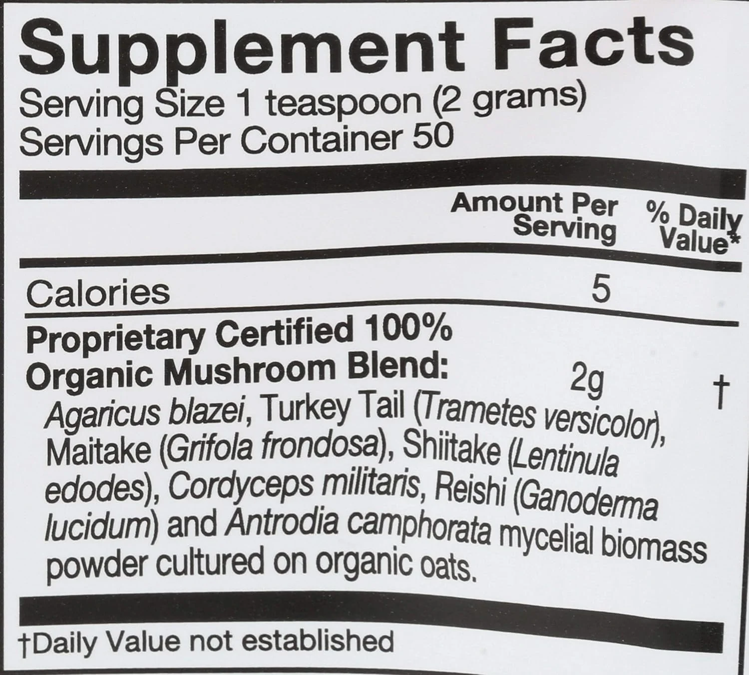 Organic Mushroom Nutrition Supplement Powder - Immune - Image 4