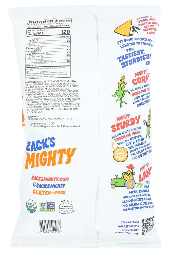 Organic Nacho Tortilla Chips - Image 2