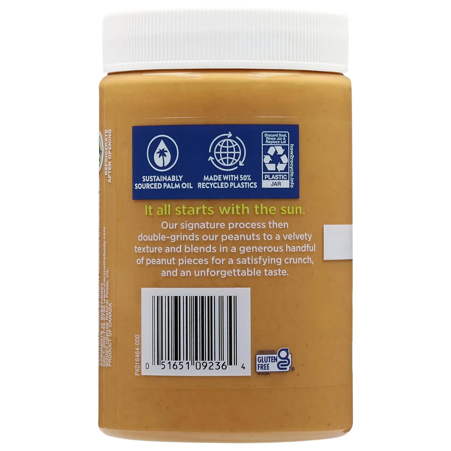 Organic No Stir Crunchy Peanut Butter - Image 2