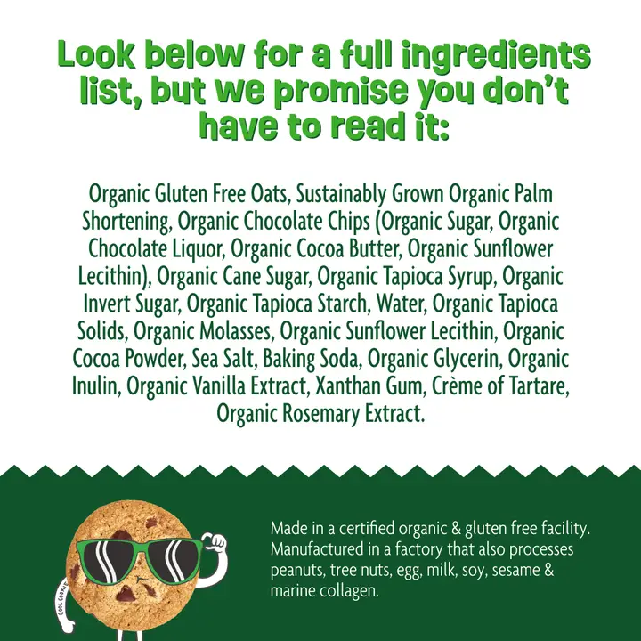 Organic Gluten Free Oatmeal Raisin Cookies - Image 4