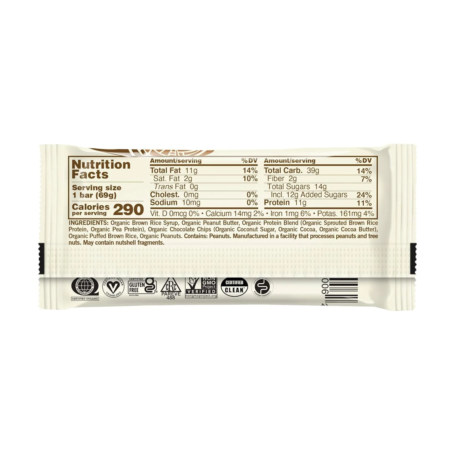 Organic Peanut Butter Chocolate Chip (12 Pack) - Image 3
