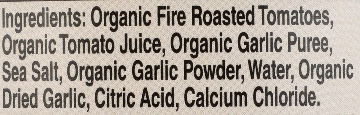 Organic Petite Diced Tomatoes - Fire Roasted with Roasted Garlic - Image 2