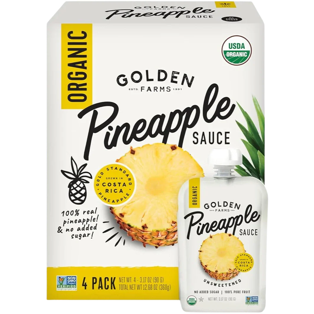 Organic Pineapple Squeeze (4 Pack)