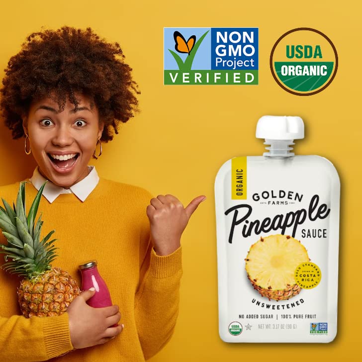 Organic Pineapple Squeeze (4 Pack) - Image 3