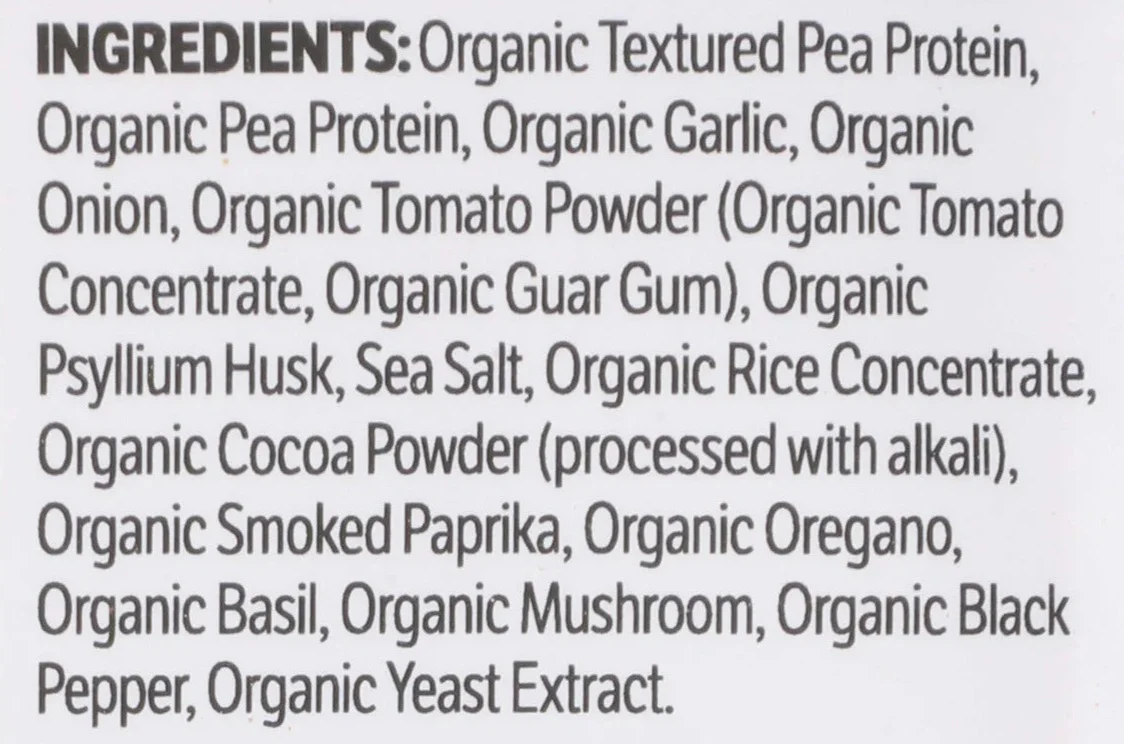 Organic Plant Meatball Mix Meatless Crumbles - Image 2