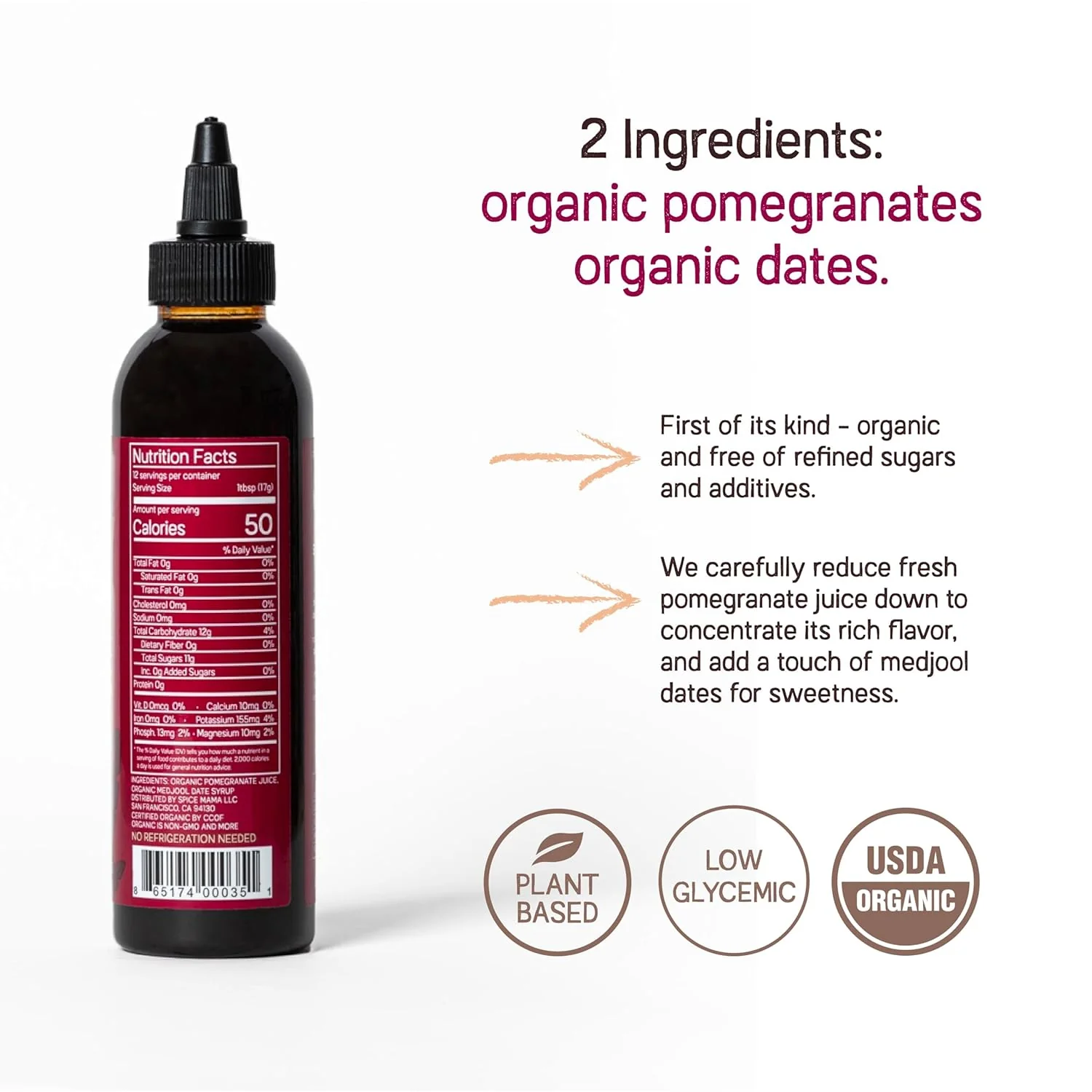 Organic Pomegranate Molasses - Image 2
