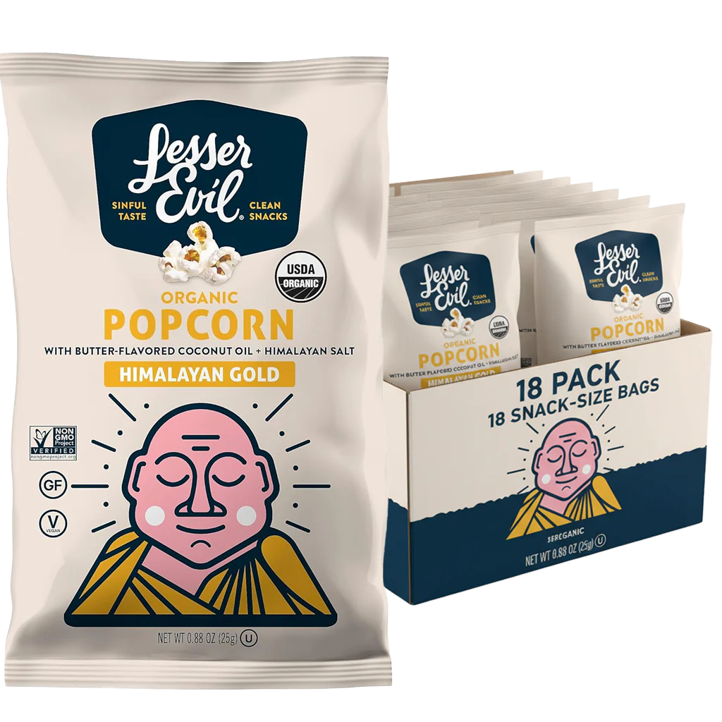 Organic Popcorn Himalayan Gold (18 CT)
