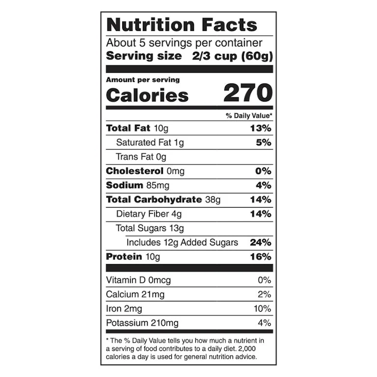 Organic Protein Citrus Cashew Granola - Image 5