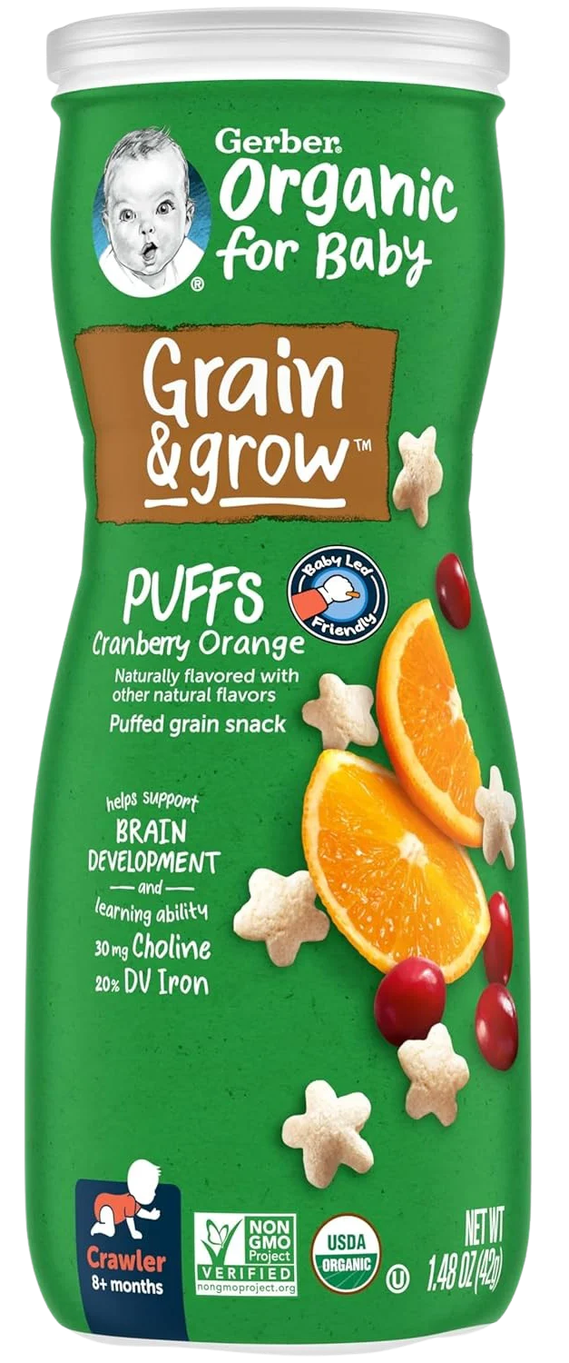 Organic Puffs - Cranberry Orange (6 Pack) - Image 2
