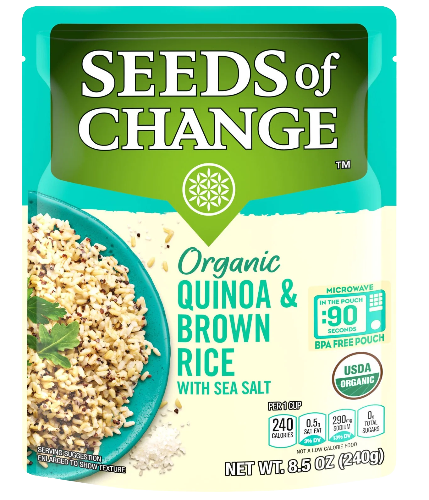 Organic Quinoa & Brown Rice with Sea Salt