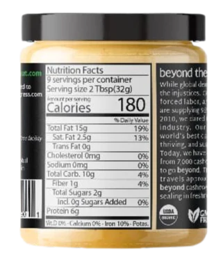 Organic Raw Cashew Butter - Image 3