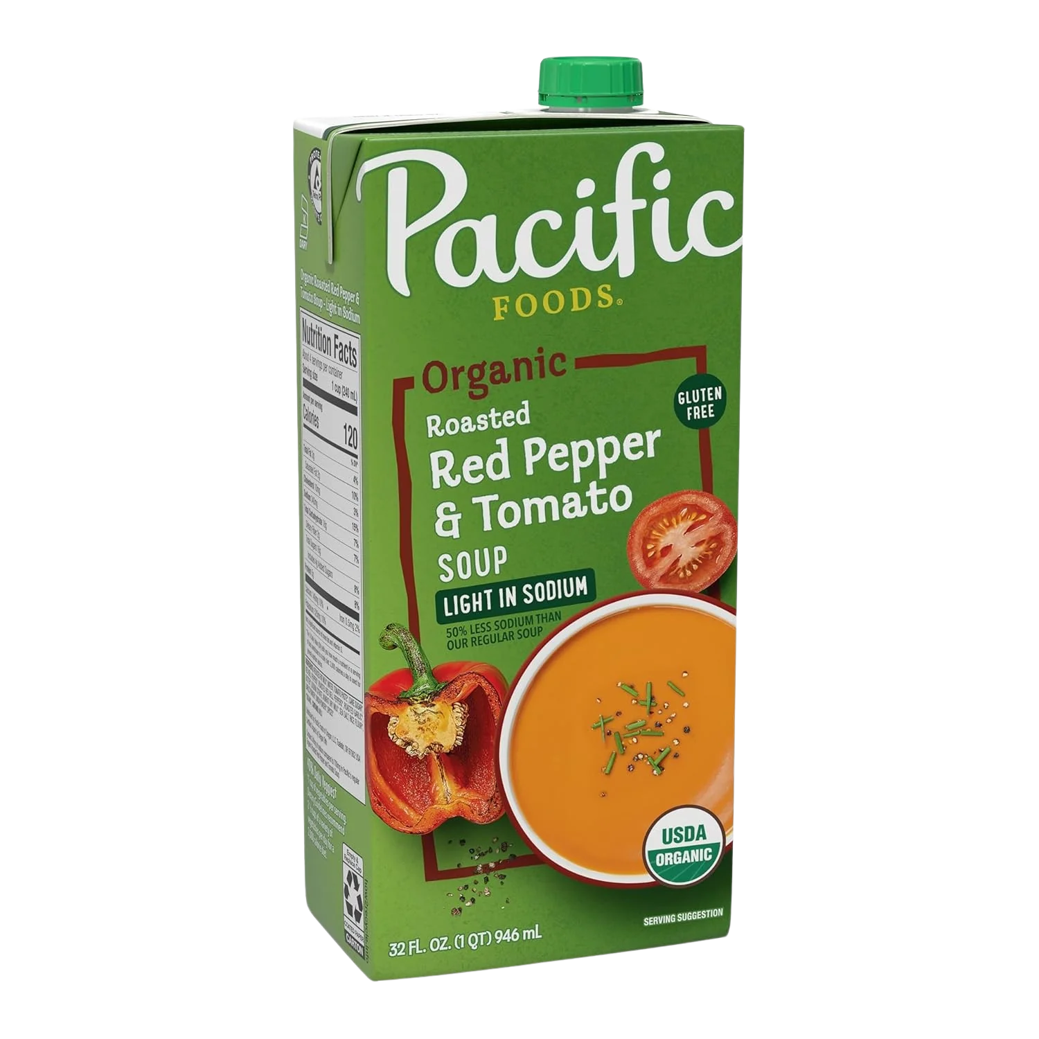 Organic Roasted Red Pepper and Tomato Soup