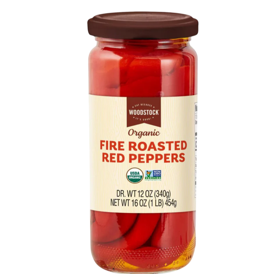 Organic Roasted Red Peppers