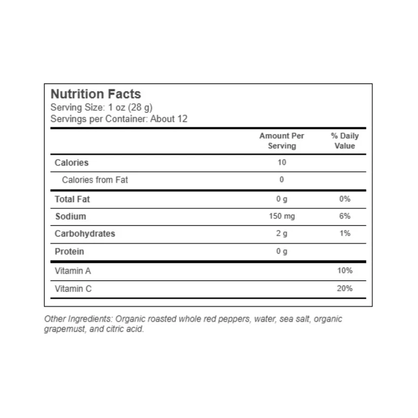 Organic Roasted Red Peppers - Image 2
