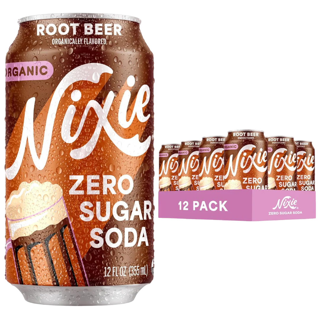 Organic Root Beer Zero Sugar Soda (12 Pack)